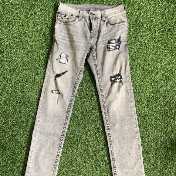 パンツ UNKNOWN / 60's 70's denim painter pants Vintage 1970's Painter Pants Jeans Size XS - S (W 28